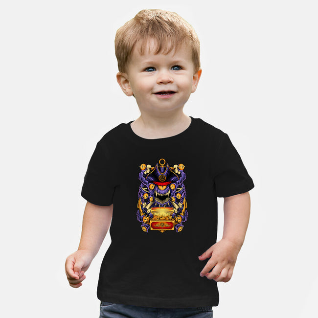 Pirate Beholder-Baby-Basic-Tee-spoilerinc