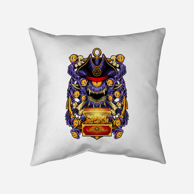 Pirate Beholder-None-Removable Cover w Insert-Throw Pillow-spoilerinc