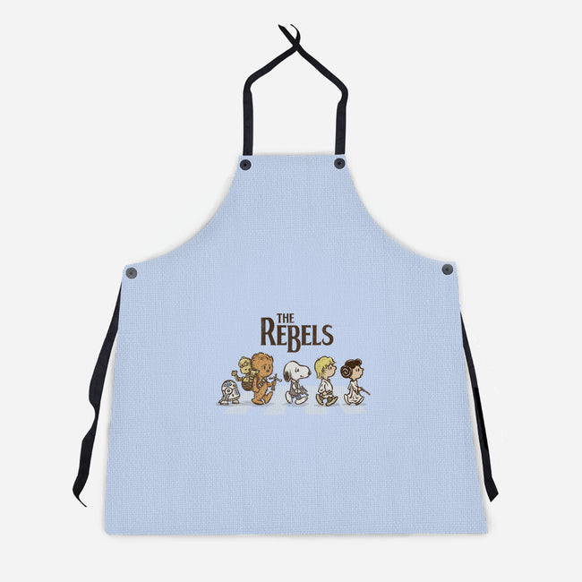 Rebel Road-Unisex-Kitchen-Apron-kg07