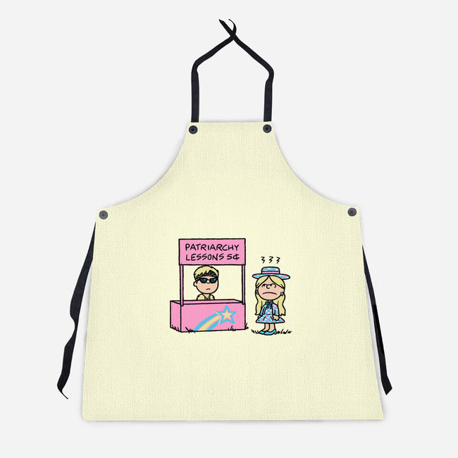 Patriarchy Lessons-Unisex-Kitchen-Apron-Raffiti