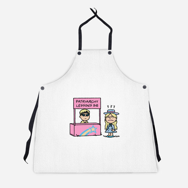 Patriarchy Lessons-Unisex-Kitchen-Apron-Raffiti