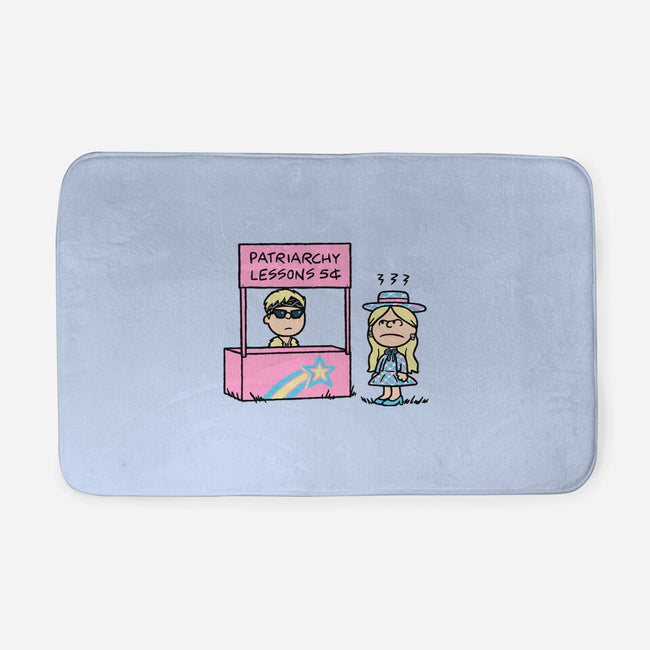 Patriarchy Lessons-None-Memory Foam-Bath Mat-Raffiti