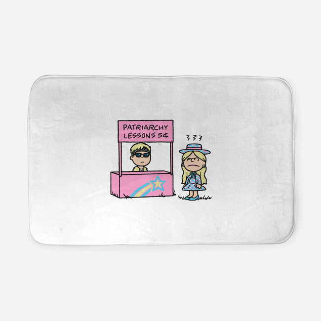 Patriarchy Lessons-None-Memory Foam-Bath Mat-Raffiti