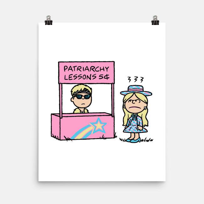 Patriarchy Lessons-None-Matte-Poster-Raffiti