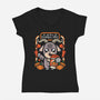 All Hail Pumpkin Spice-Womens-V-Neck-Tee-jrberger