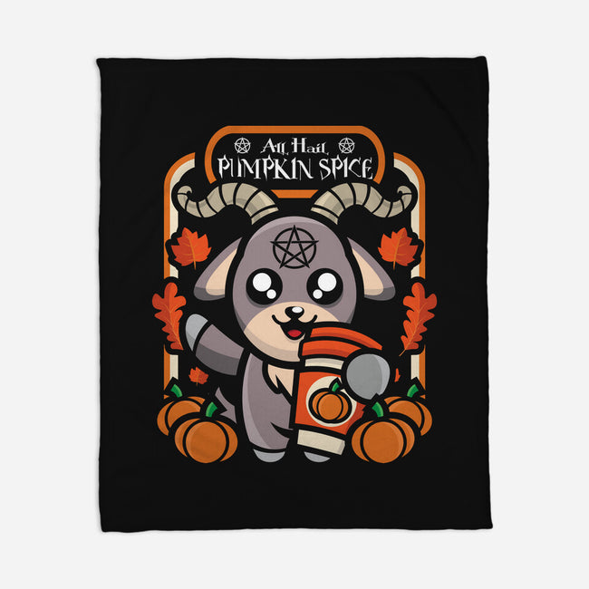 All Hail Pumpkin Spice-None-Fleece-Blanket-jrberger