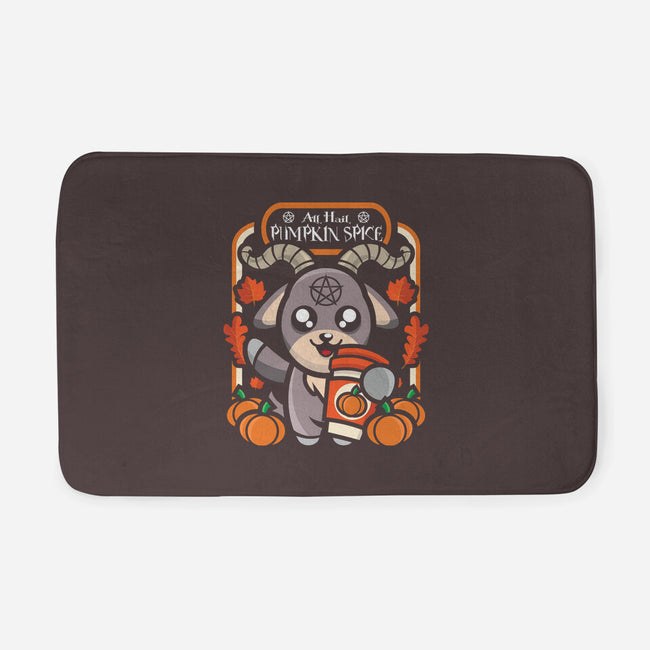 All Hail Pumpkin Spice-None-Memory Foam-Bath Mat-jrberger