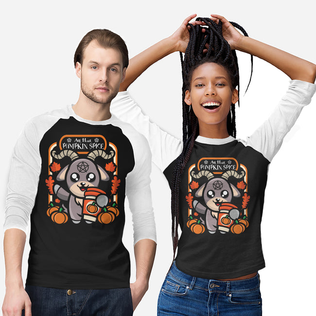 All Hail Pumpkin Spice-Unisex-Baseball-Tee-jrberger