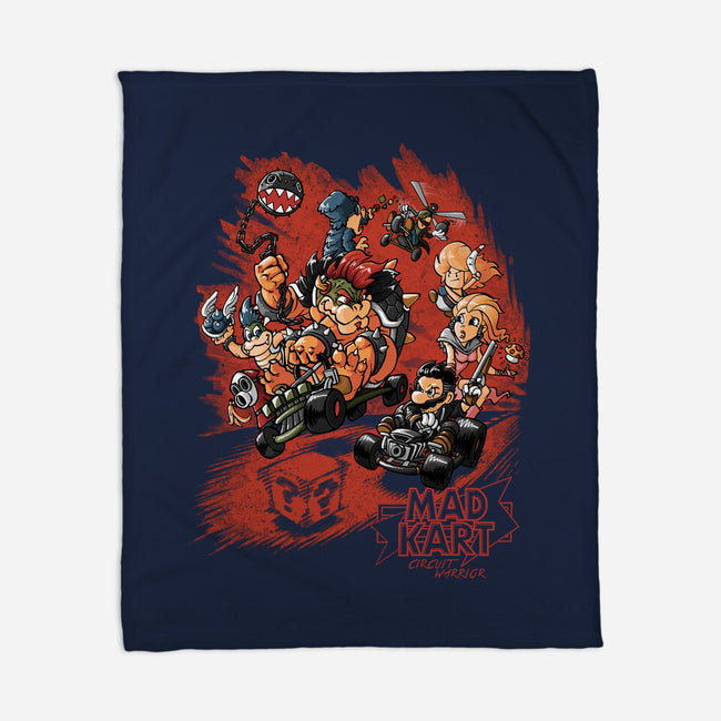 Mad Kart-None-Fleece-Blanket-TonyCenteno