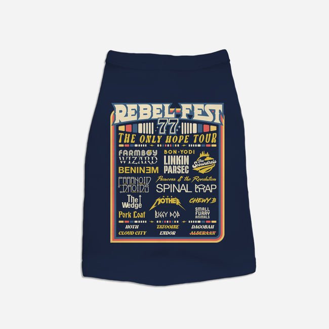 Rebel Fest-Cat-Basic-Pet Tank-rocketman_art