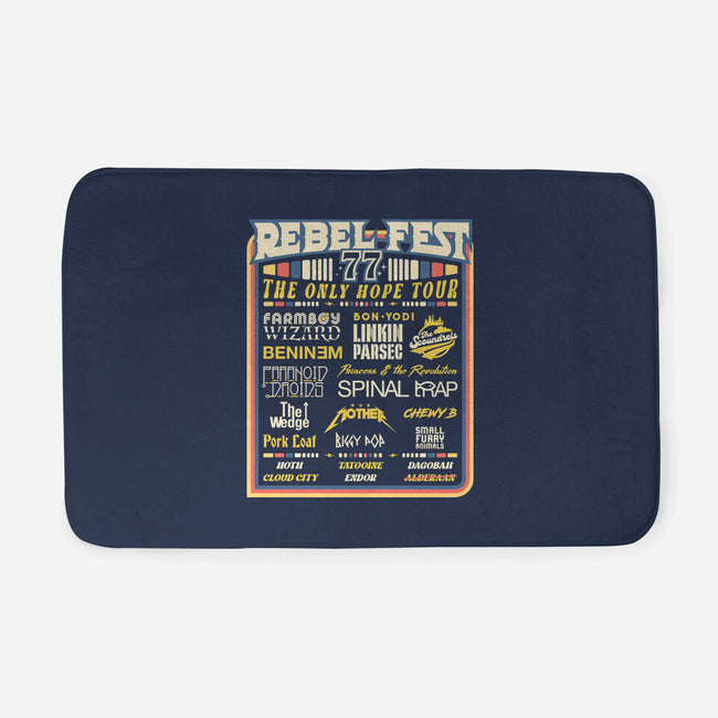 Rebel Fest-None-Memory Foam-Bath Mat-rocketman_art