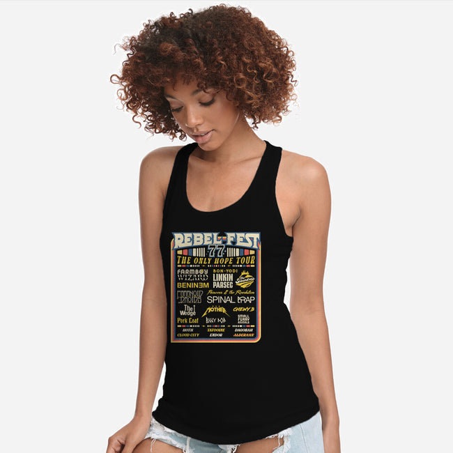 Rebel Fest-Womens-Racerback-Tank-rocketman_art