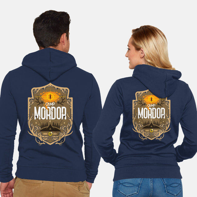 Camp Mordor-Unisex-Zip-Up-Sweatshirt-BadBox