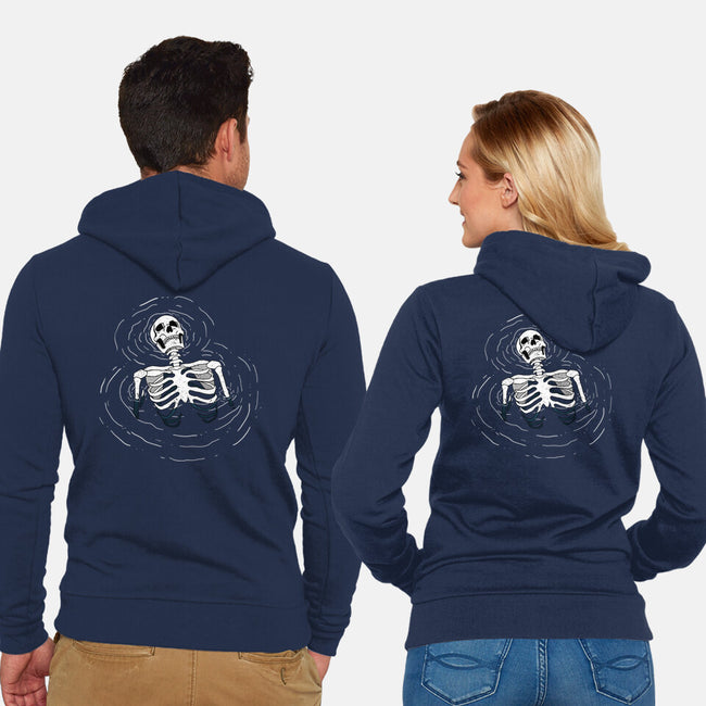 Timeless Descent-Unisex-Zip-Up-Sweatshirt-fanfreak1