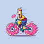 Donut Cycling-Womens-Basic-Tee-erion_designs