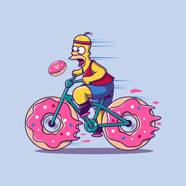 Donut Cycling-None-Glossy-Sticker-erion_designs