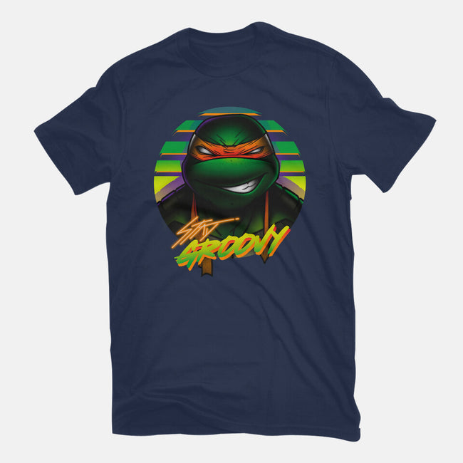 Stay Groovy Turtle-Youth-Basic-Tee-Getsousa!