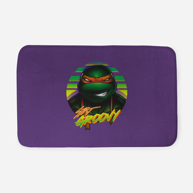 Stay Groovy Turtle-None-Memory Foam-Bath Mat-Getsousa!