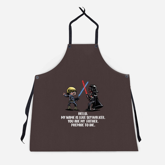 My Name Is Luke-Unisex-Kitchen-Apron-zascanauta