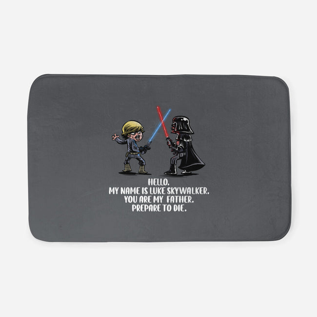 My Name Is Luke-None-Memory Foam-Bath Mat-zascanauta