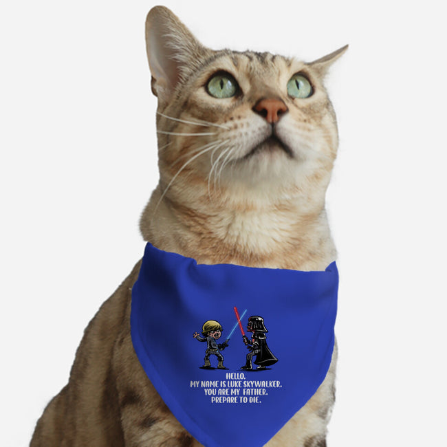 My Name Is Luke-Cat-Adjustable-Pet Collar-zascanauta