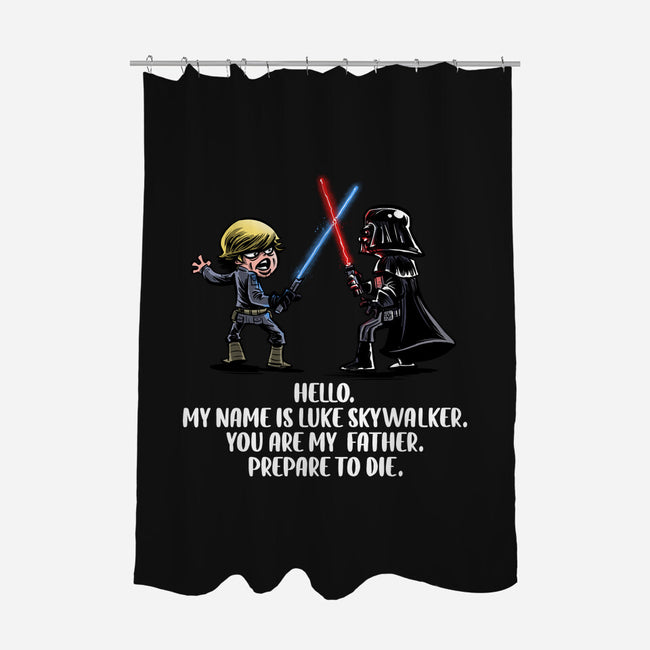 My Name Is Luke-None-Polyester-Shower Curtain-zascanauta