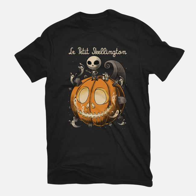 Le Petit Skellington-Womens-Basic-Tee-Studio Mootant