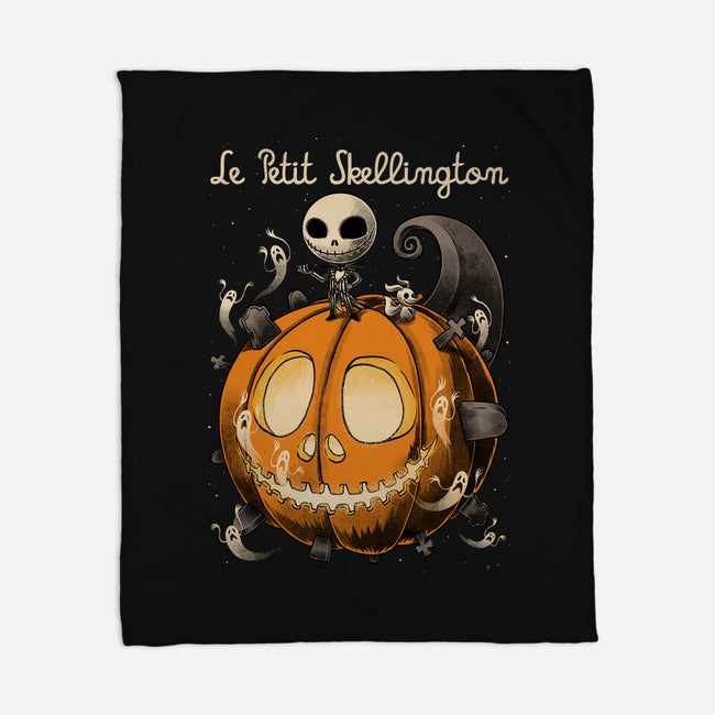 Le Petit Skellington-None-Fleece-Blanket-Studio Mootant