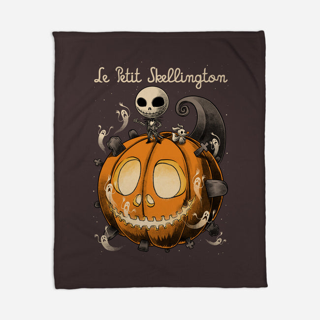 Le Petit Skellington-None-Fleece-Blanket-Studio Mootant