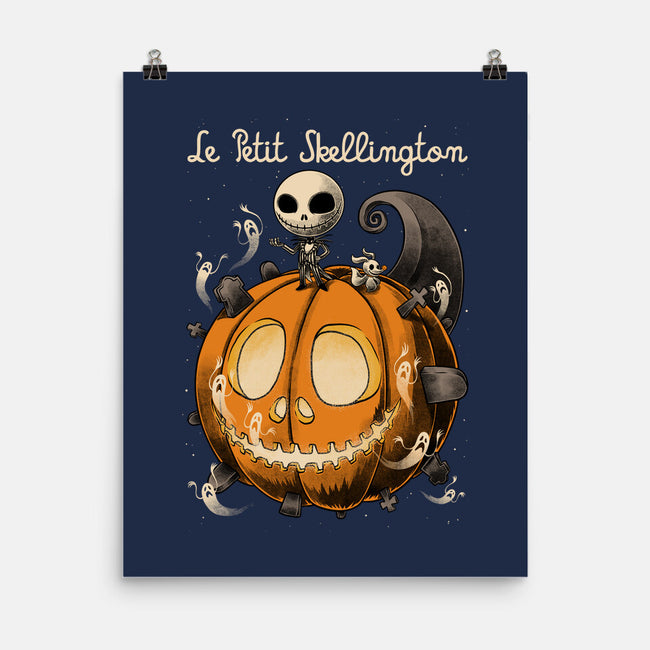 Le Petit Skellington-None-Matte-Poster-Studio Mootant