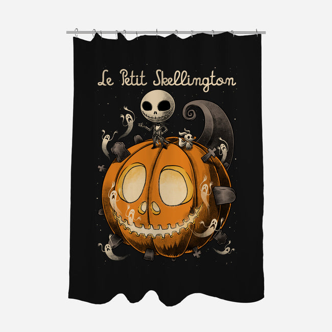 Le Petit Skellington-None-Polyester-Shower Curtain-Studio Mootant