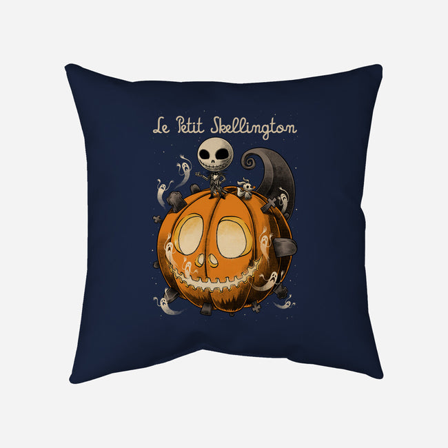 Le Petit Skellington-None-Removable Cover w Insert-Throw Pillow-Studio Mootant