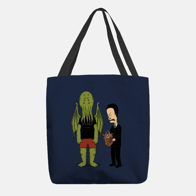 Cosmic Horror Is Cool-None-Basic Tote-Bag-pigboom