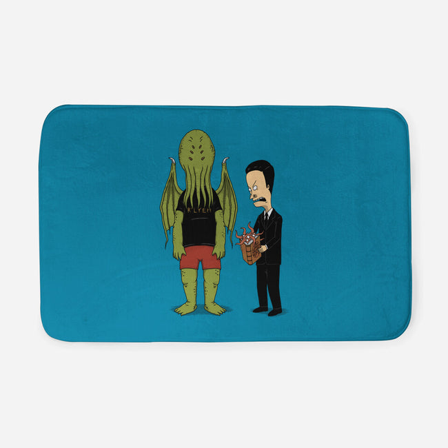 Cosmic Horror Is Cool-None-Memory Foam-Bath Mat-pigboom