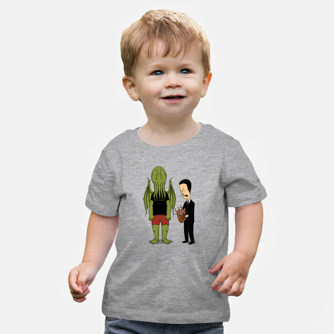 Cosmic Horror Is Cool-Baby-Basic-Tee-pigboom