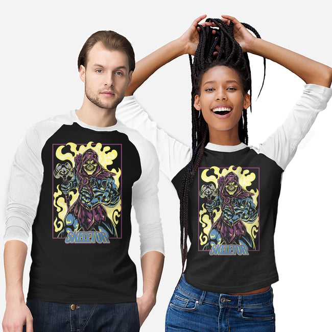 Skeletor Master-Unisex-Baseball-Tee-Nihon Bunka