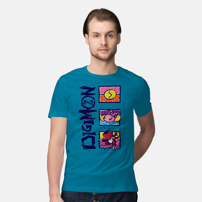 Digital Monsters-Mens-Premium-Tee-dalethesk8er