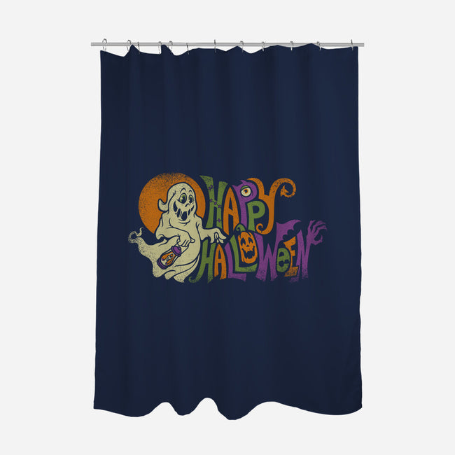 Spooky Halloween-None-Polyester-Shower Curtain-kennsing