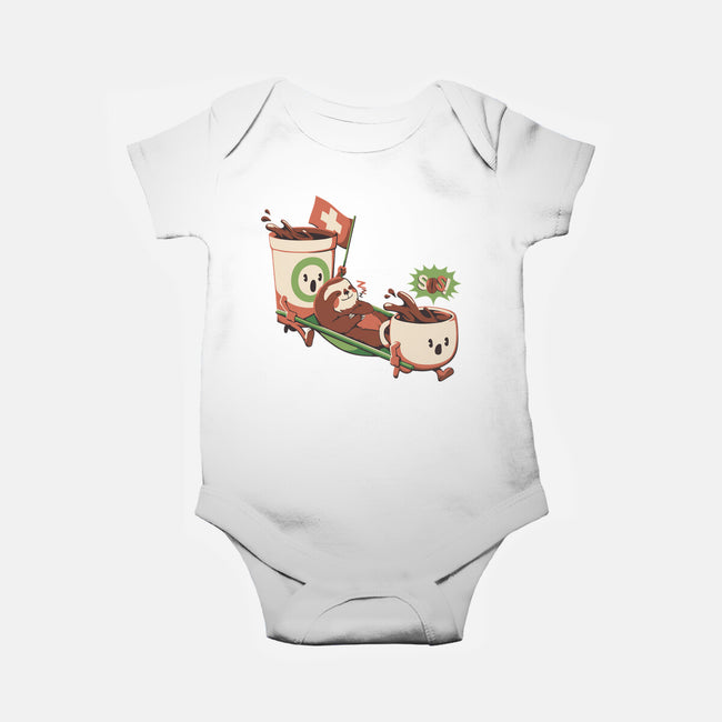 Coffee Rescue-Baby-Basic-Onesie-tobefonseca