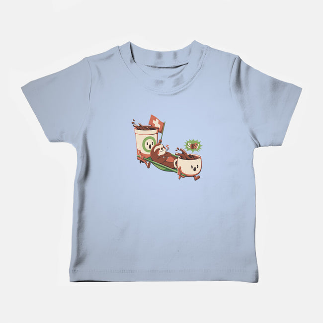 Coffee Rescue-Baby-Basic-Tee-tobefonseca