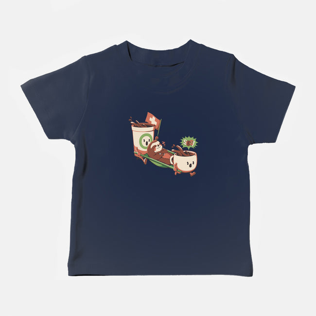 Coffee Rescue-Baby-Basic-Tee-tobefonseca