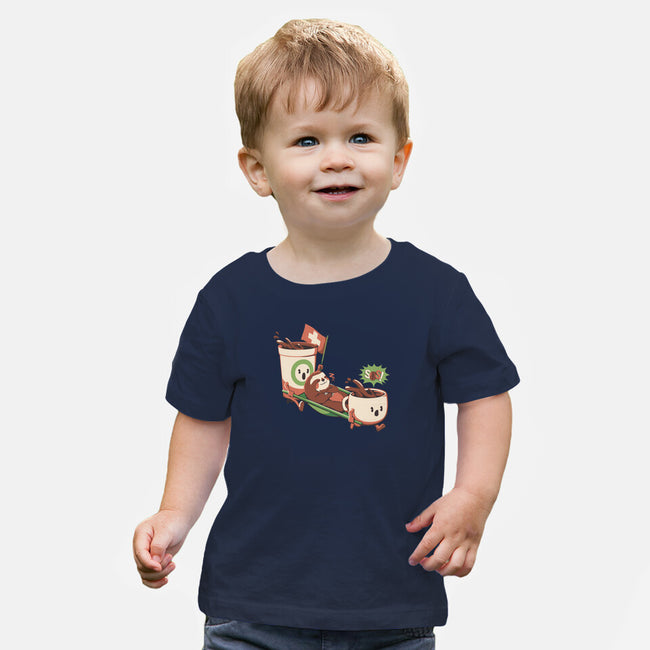 Coffee Rescue-Baby-Basic-Tee-tobefonseca