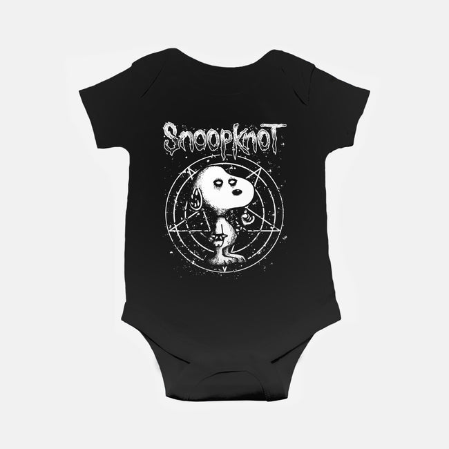 Snoopknot-Baby-Basic-Onesie-retrodivision