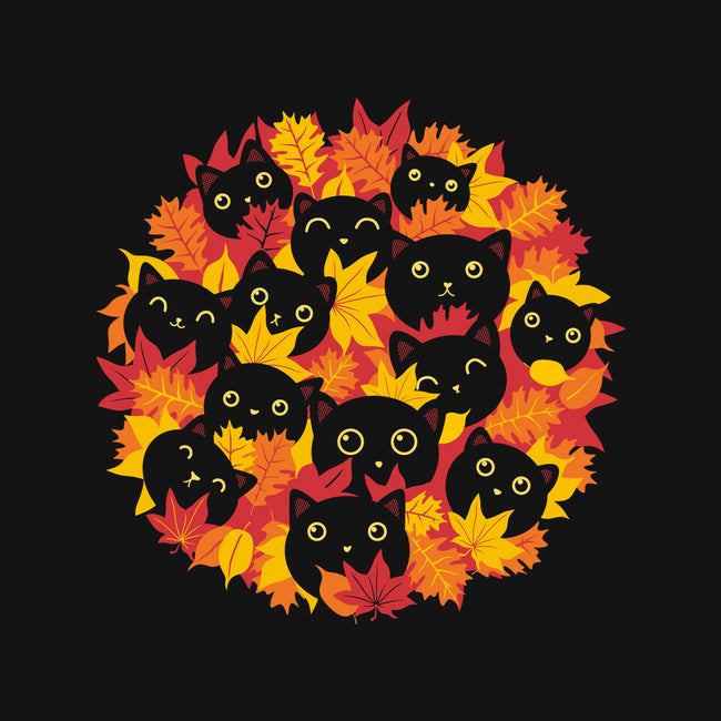 Autumn Kittens-None-Polyester-Shower Curtain-erion_designs