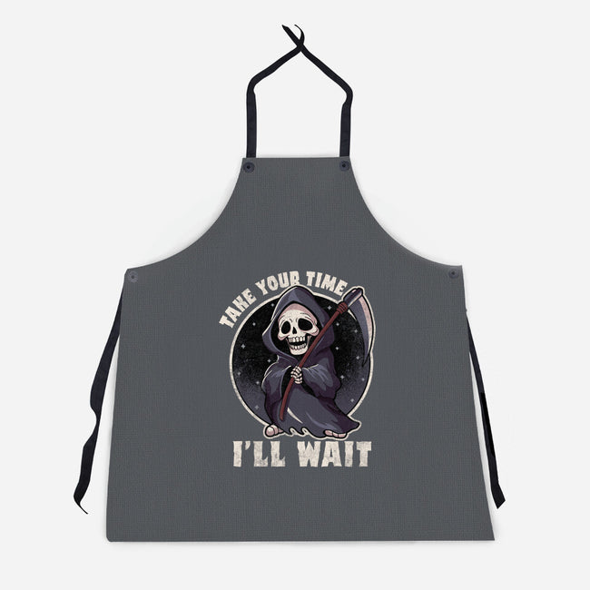 Take Your Time-Unisex-Kitchen-Apron-fanfreak1