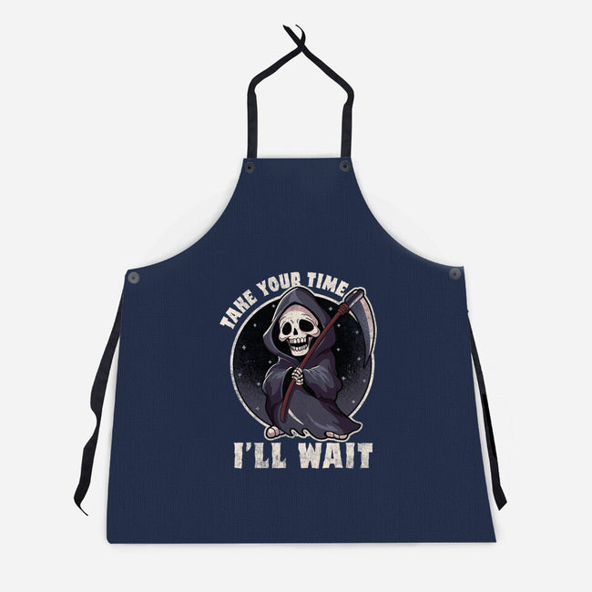 Take Your Time-Unisex-Kitchen-Apron-fanfreak1