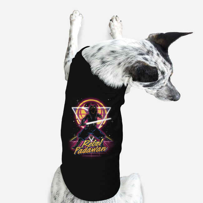 Retro Rebel Padawan-Dog-Basic-Pet Tank-Olipop