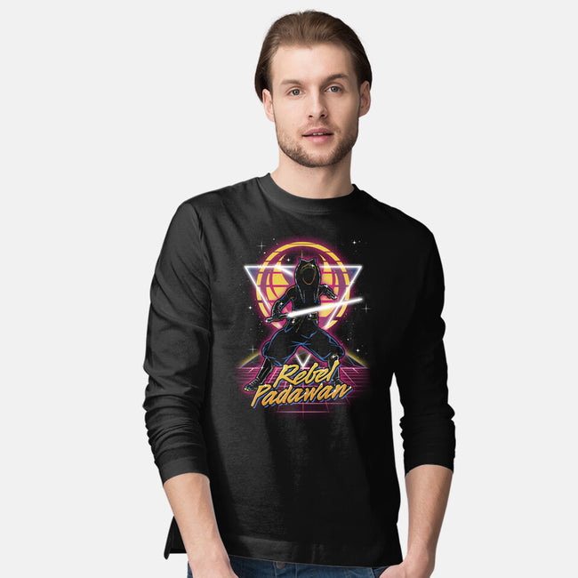 Retro Rebel Padawan-Mens-Long Sleeved-Tee-Olipop