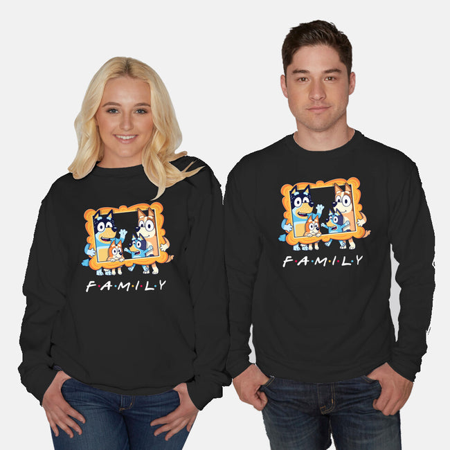 Family Friends-Unisex-Crew Neck-Sweatshirt-Getsousa!