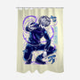 The Honored One-None-Polyester-Shower Curtain-Panchi Art